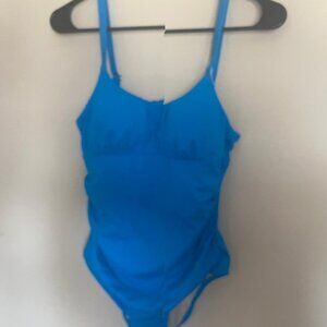 NWOT - Turquoise Flattering One Piece Swimsuit - Swimsuits For All - Size 6